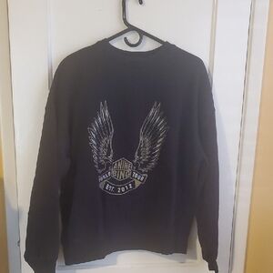 Anine Bing Black Tour Sweatshirt